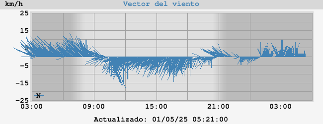 vector del viento